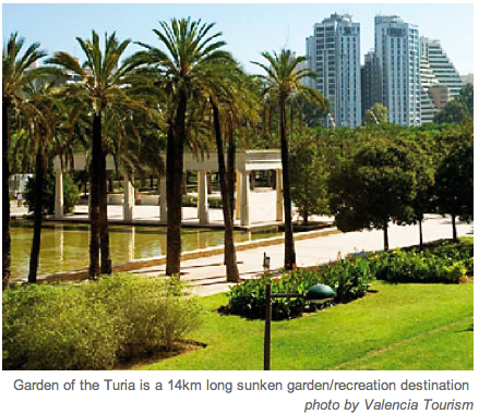 Garden of Turia Valencia